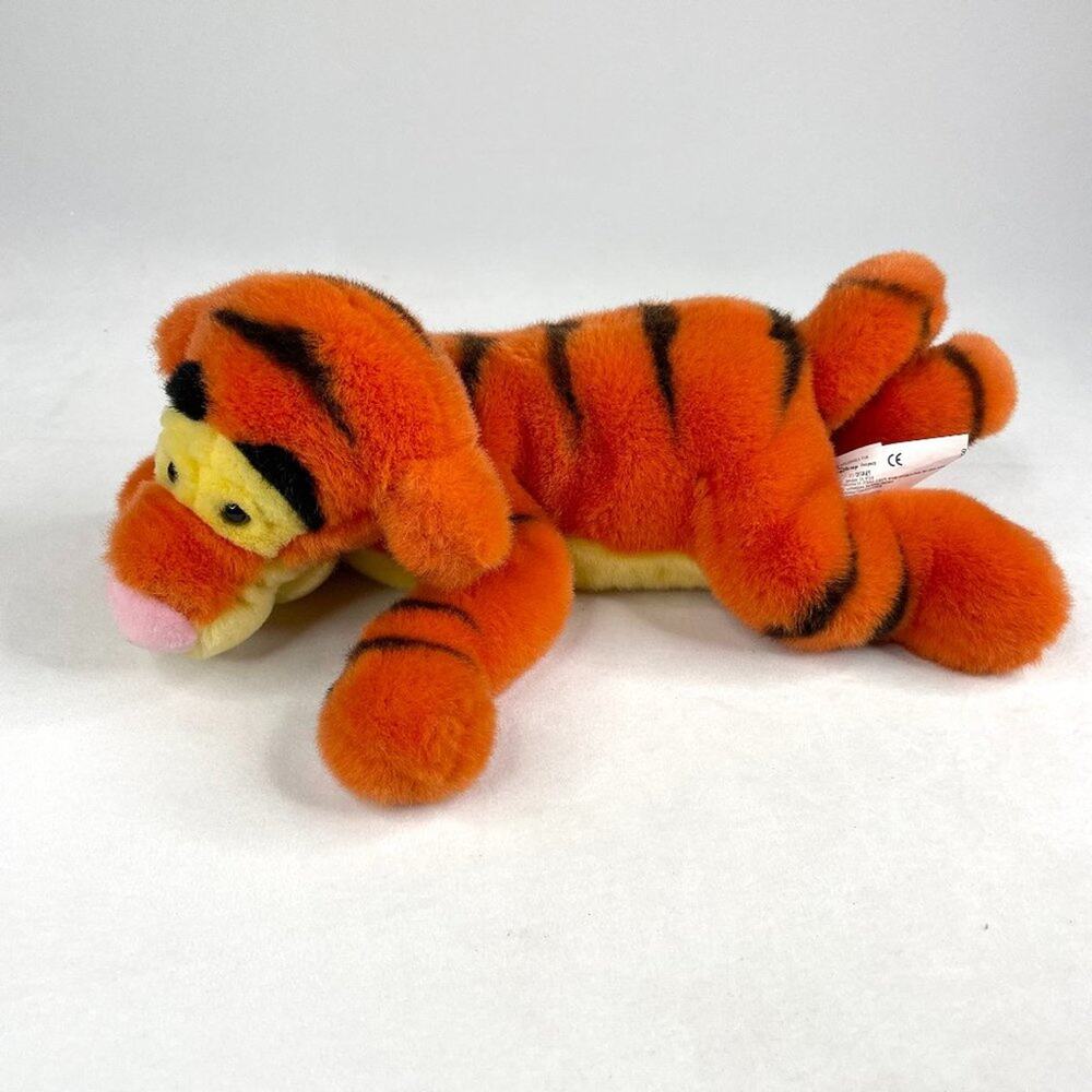 Vintage Disney Tigger Laying Down Plush